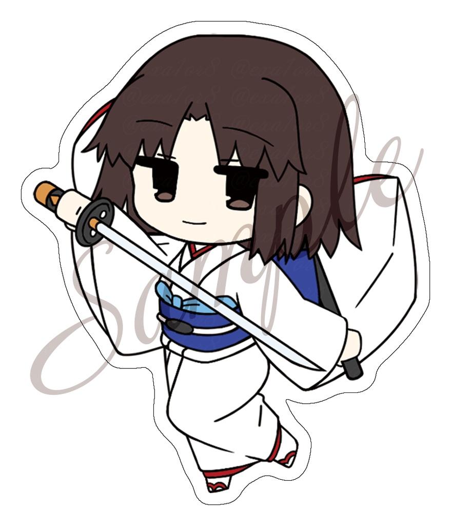 「両儀式」ステッカー［耐水性］