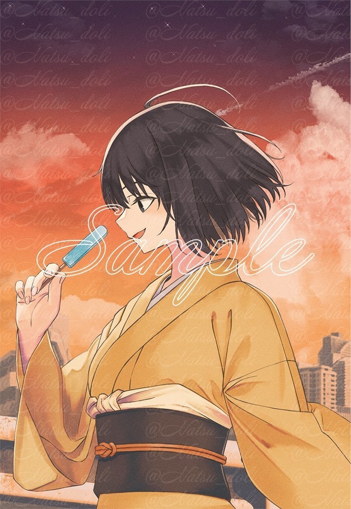 空の境界 ポストカード・ステッカーセット