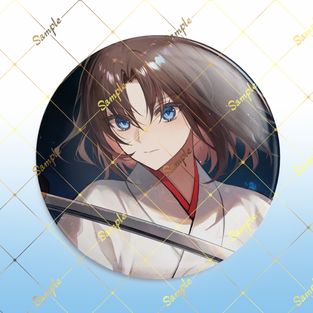【倉庫発送】空の境界缶バッジby久賀フーナ