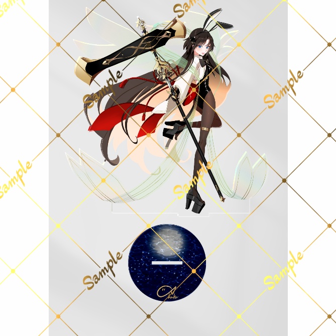 【倉庫発送】バニー両儀式アクリルスタンドbyおかか