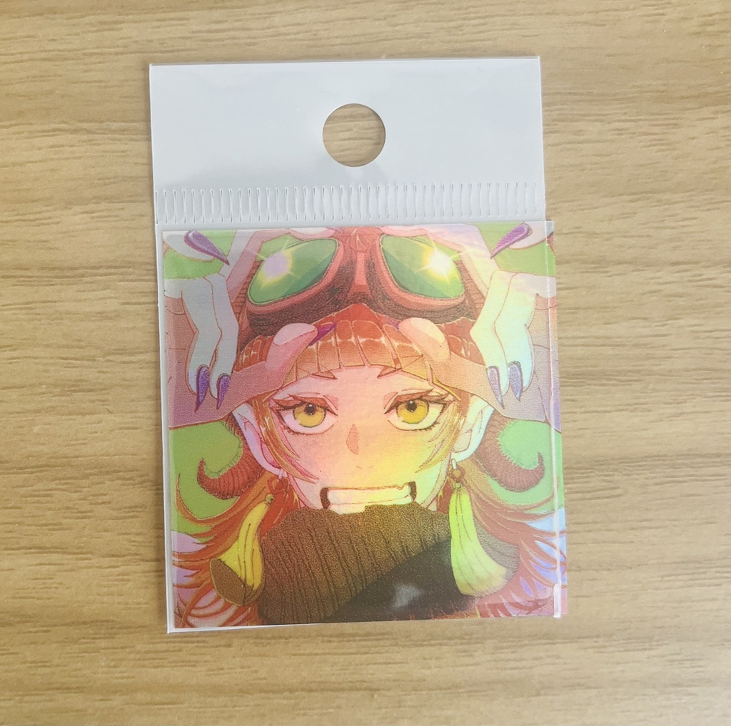 MIKAちゃん ホログラムステッカー