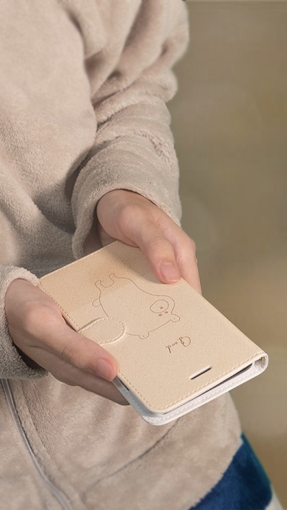 スマホケース2019『きもクマ』手帳型ケース