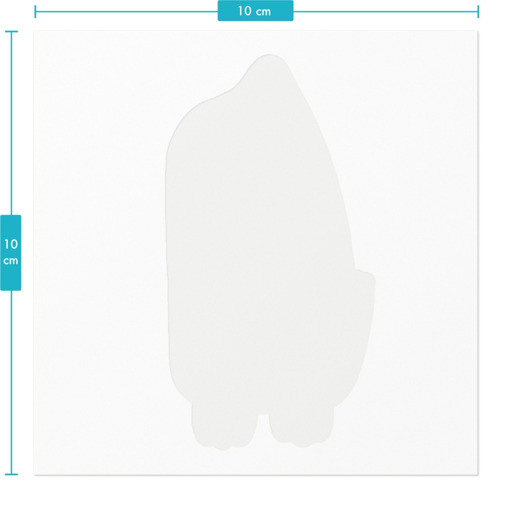 鳥井ひなのつままれステッカー