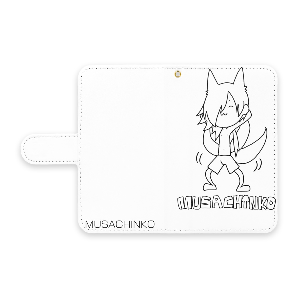 MUSACHINKO手帳型スマホケース(Android用)