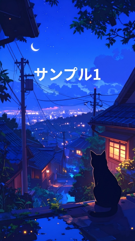 夜の風景2(スマホ向け)