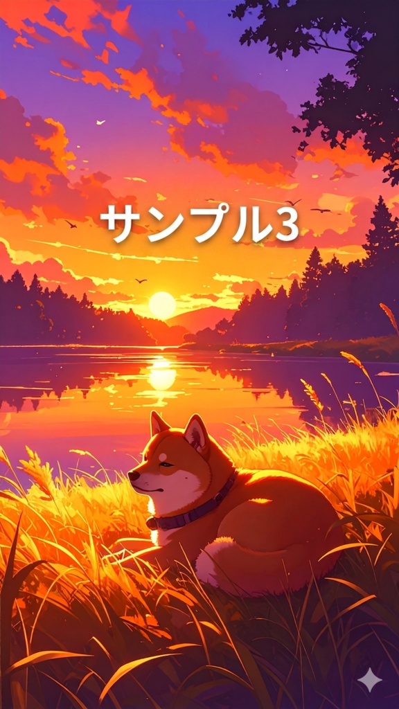 夕方の景色4(スマホ向け)