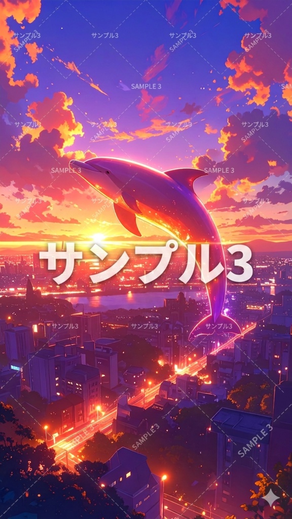 夕方の景色5(スマホ向け)