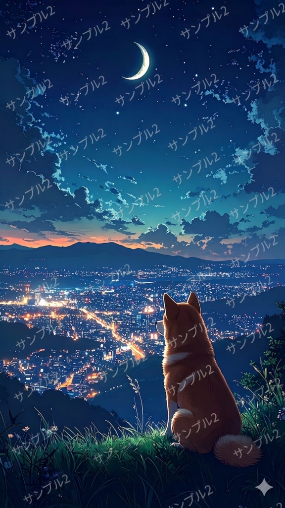 夜の景色1(スマホ向け)