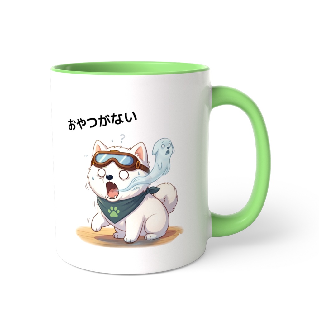 シラタマ(おやつがない) ツートンカラーマグカップ