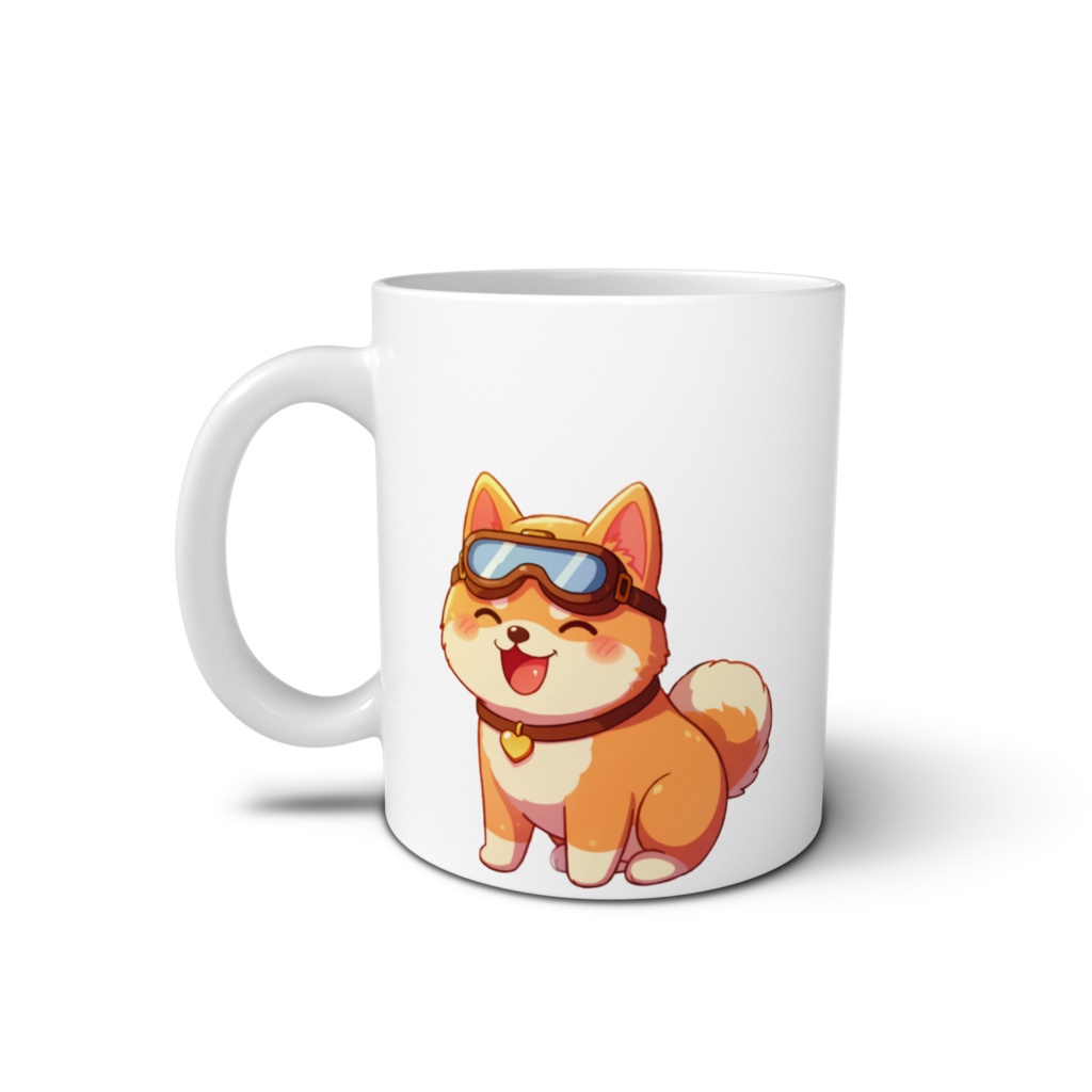 柴犬 ナナ(ねむい。) マグカップ