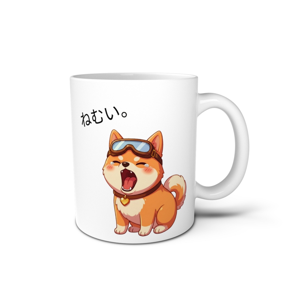 柴犬 ナナ(ねむい。) マグカップ