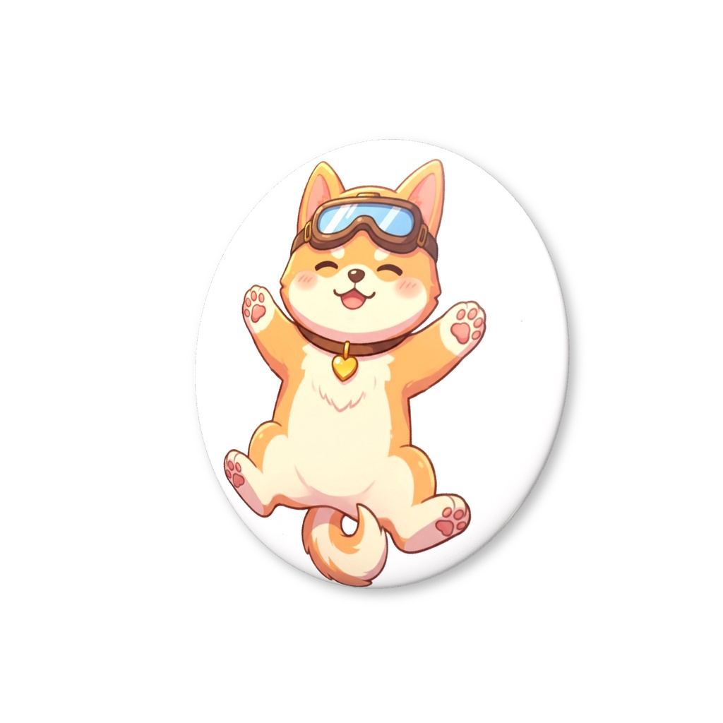 柴犬(ナナ) 缶バッジ5