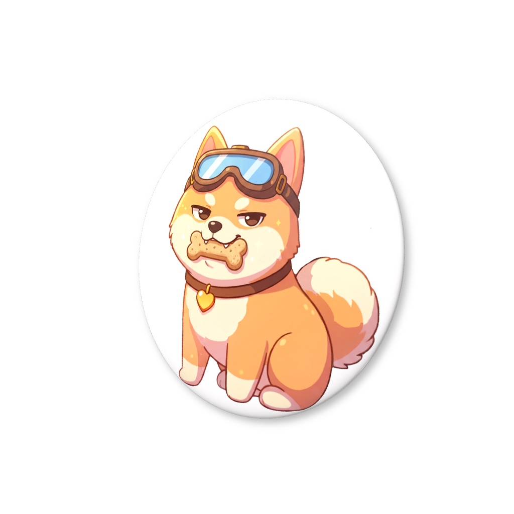 柴犬(ナナ) 缶バッジ6