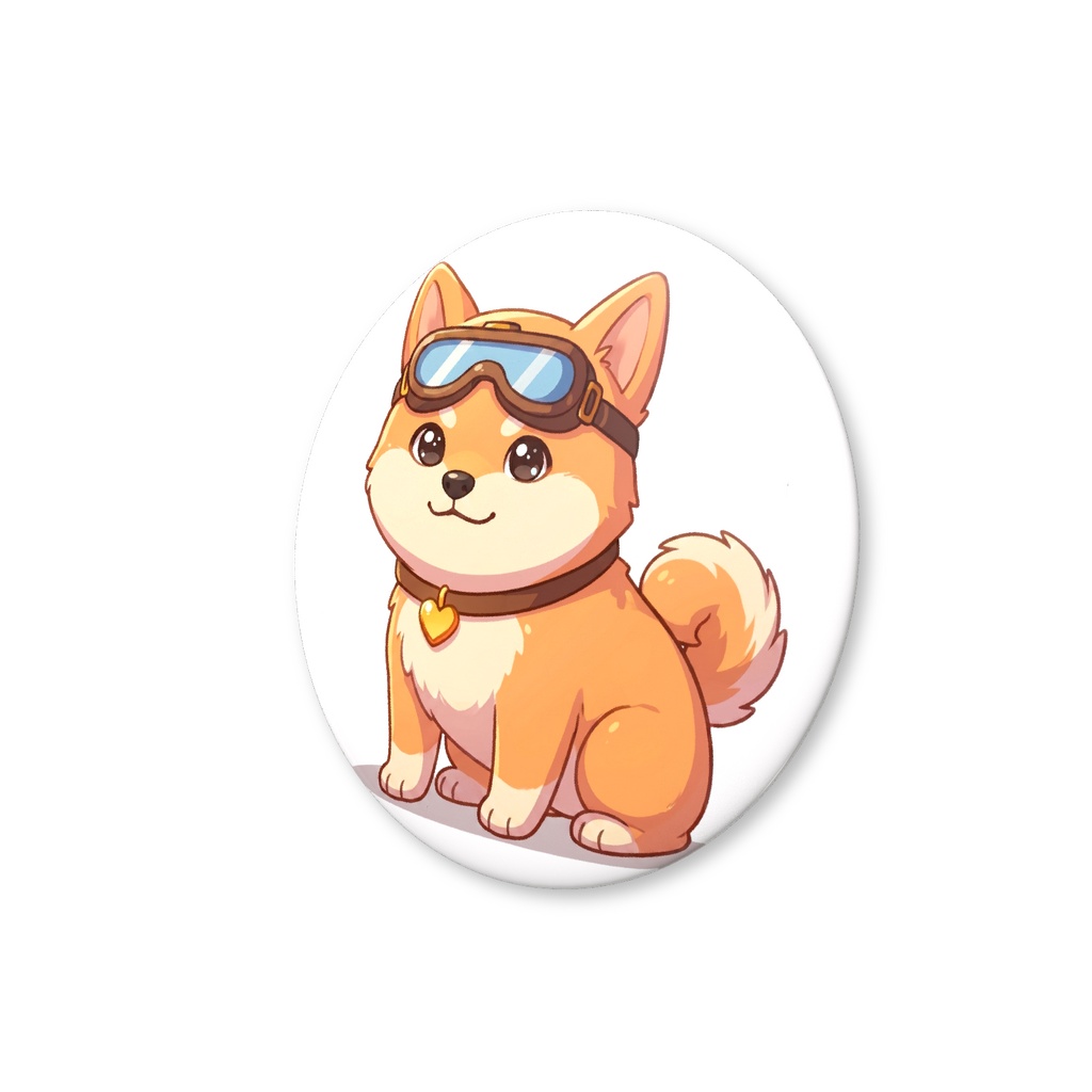 柴犬(ナナ) 缶バッジ8
