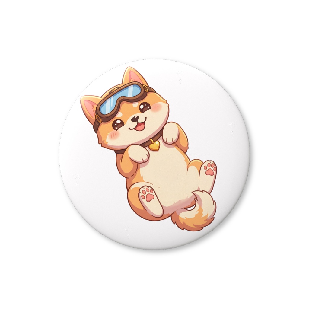 柴犬(ナナ) 缶バッジ12