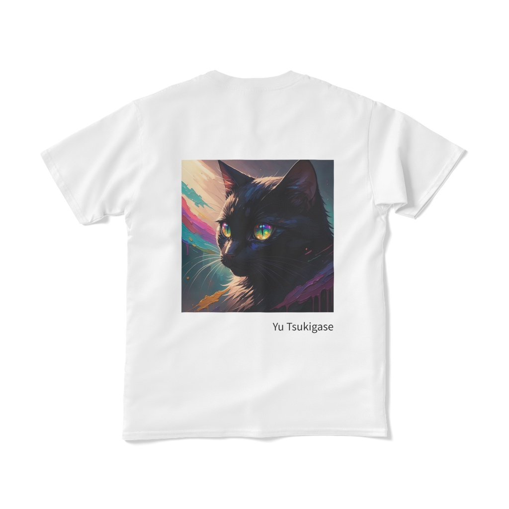 黒猫 Tシャツ
