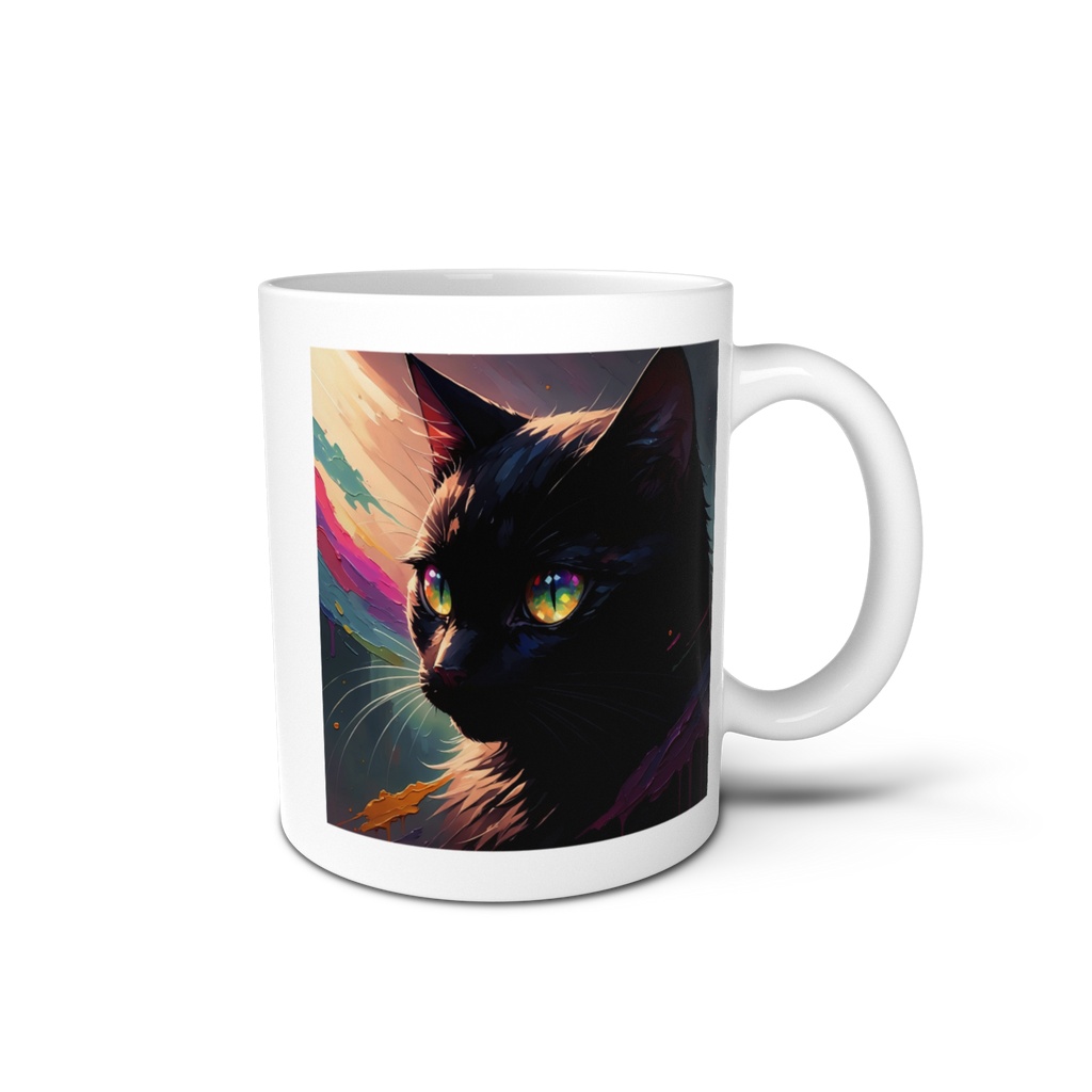 黒猫 マグカップ