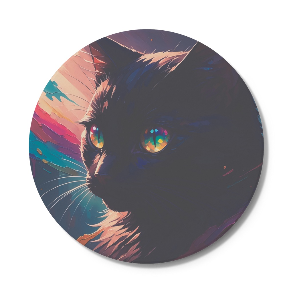 黒猫 コースター