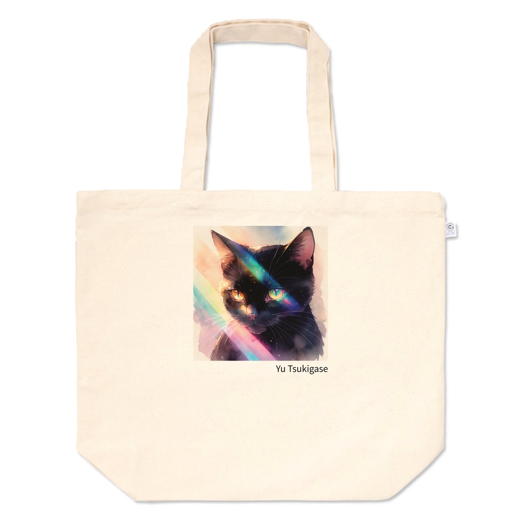 黒猫 トートバッグ