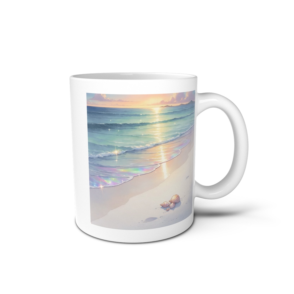 朝の海 マグカップ