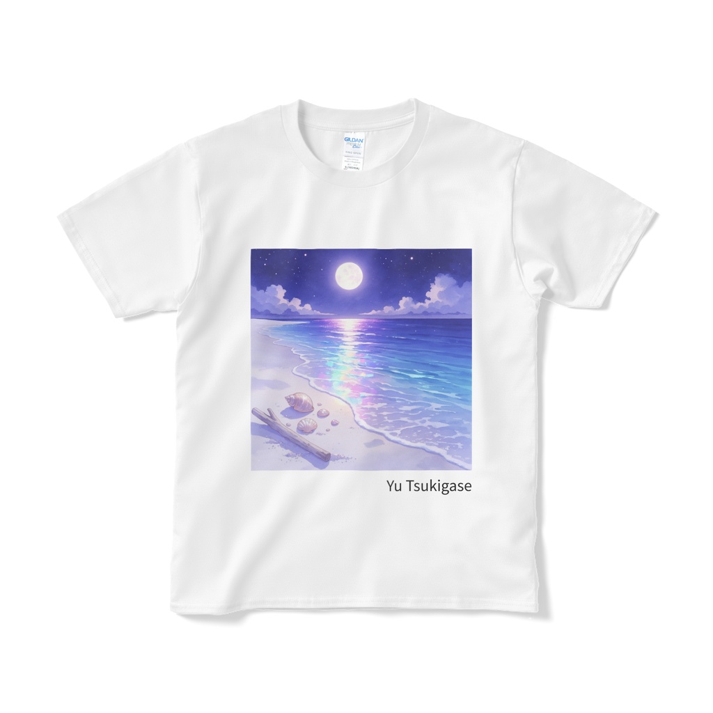 夜の海 Tシャツ