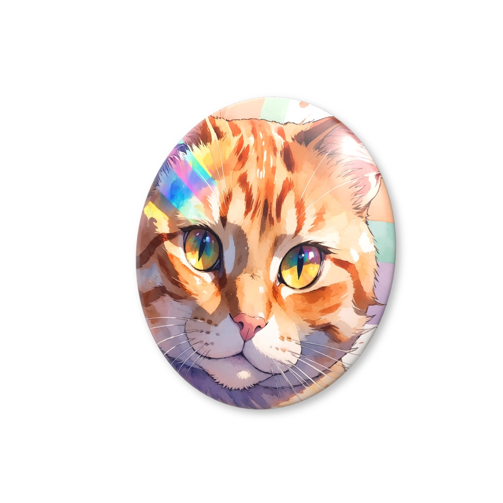 猫 缶バッジ