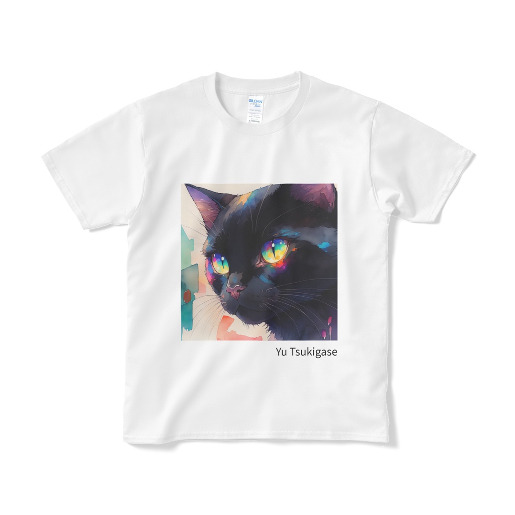 黒猫 Tシャツ