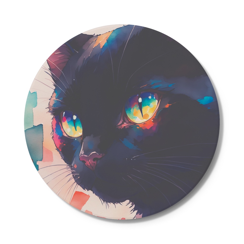 黒猫 コースター