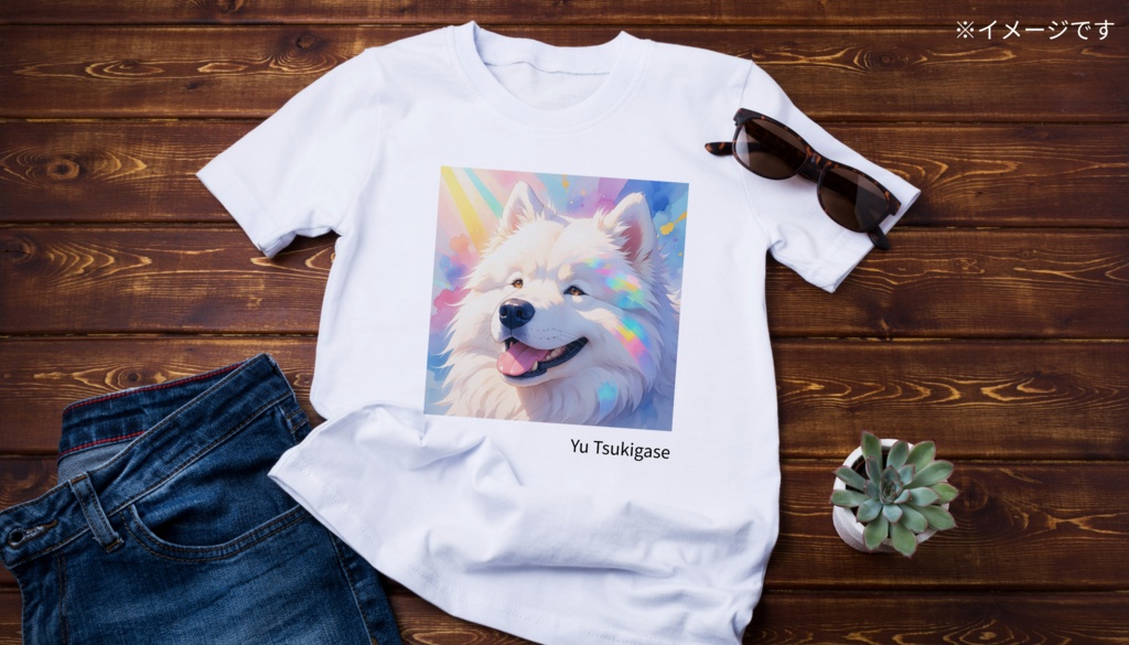 サモエド Tシャツ