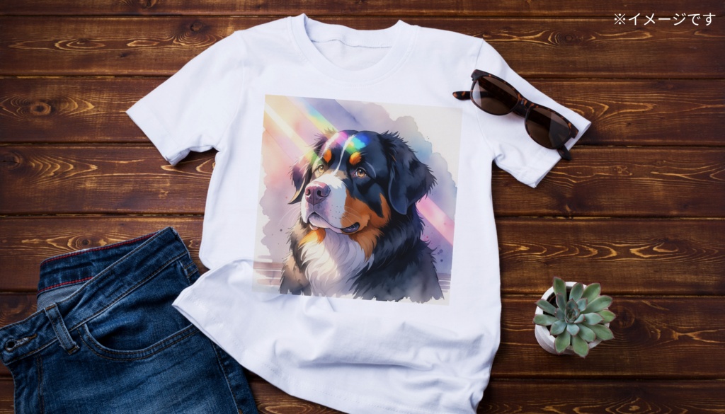 バーニーズ・マウンテン・ドッグ Tシャツ
