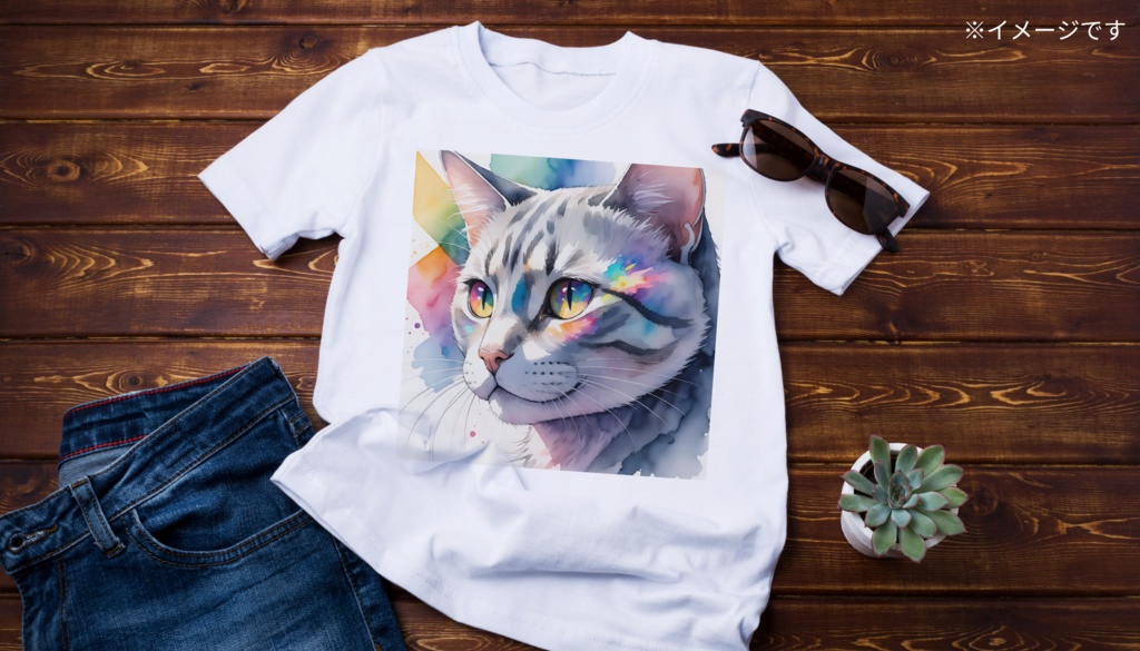 猫 Tシャツ