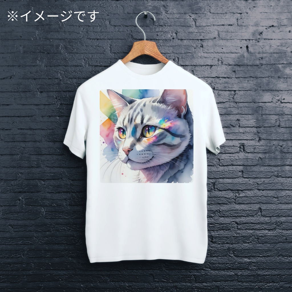 猫 Tシャツ