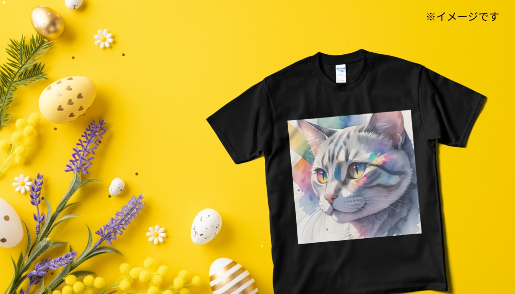 猫 Tシャツ