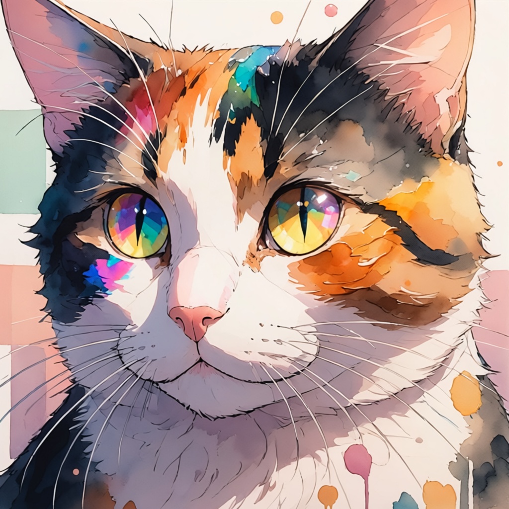 三毛猫 コースター