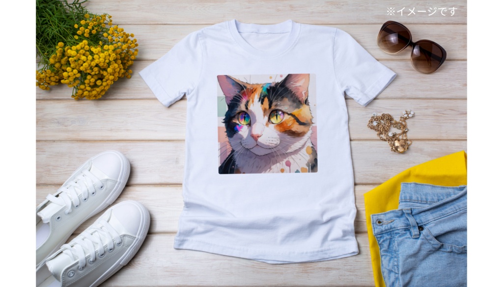 三毛猫 Tシャツ