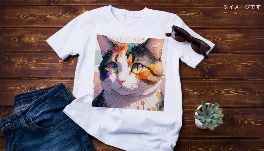 三毛猫 Tシャツ
