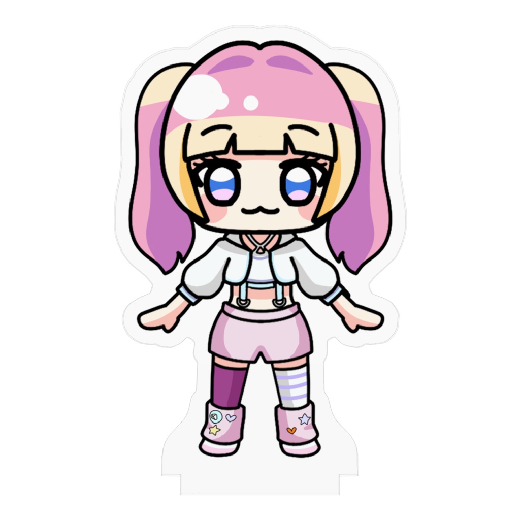 一緒にお出かけ♡ぽよまのアクリルスタンド