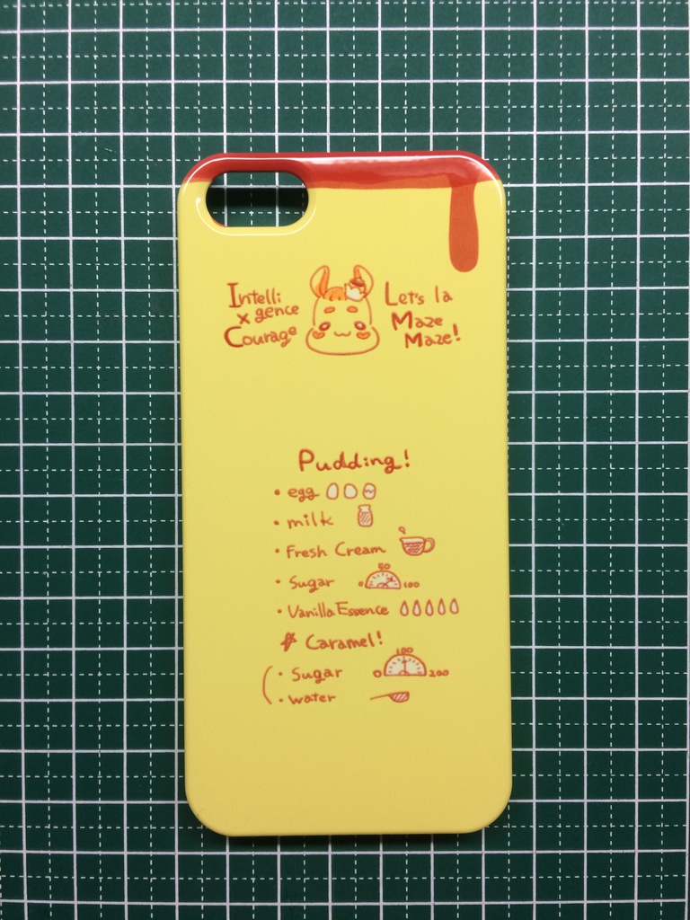 キュアカスタードiPhoneケース