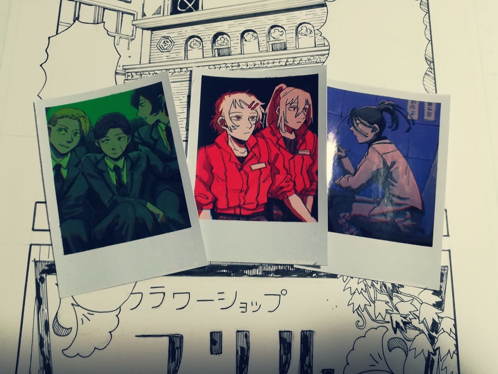 チェキ風シール　Aセット　