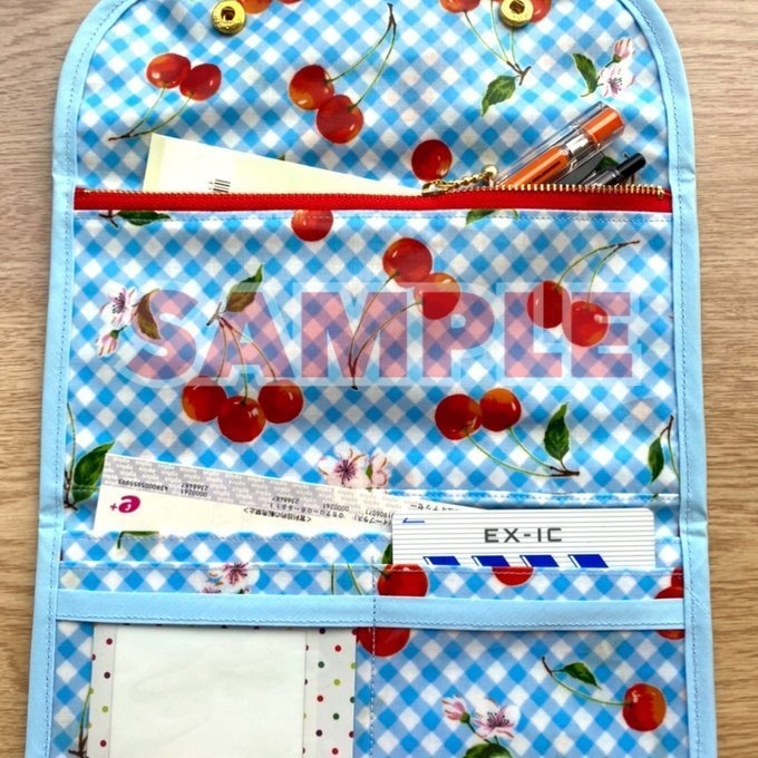 チケットポーチ(フレンチ/オレンジ)