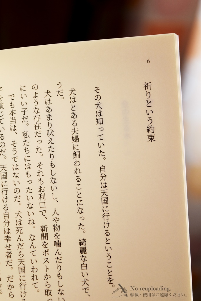 短編集「祈りという海」