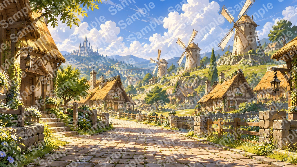 西洋ファンタジー背景パック