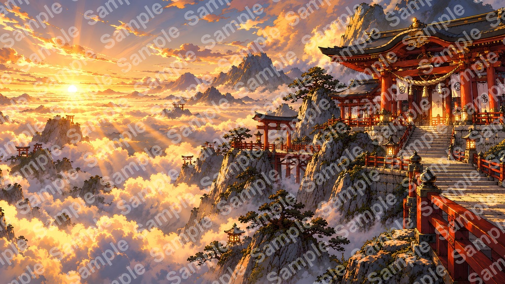 和風ファンタジー背景パック