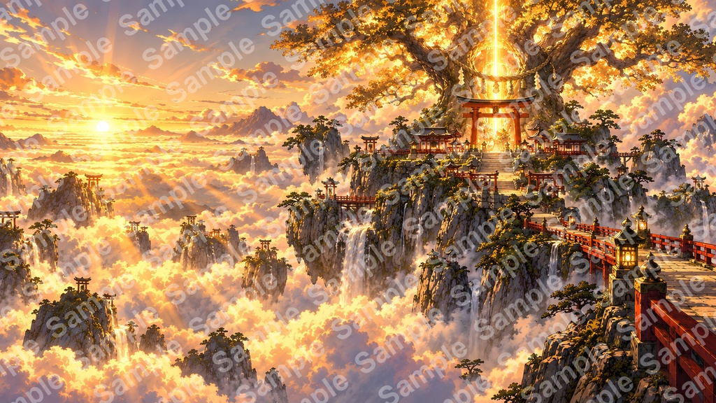 和風ファンタジー背景パック(無料版)