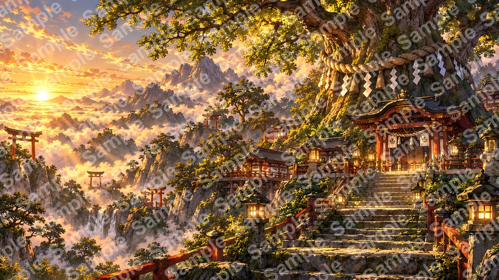 和風ファンタジー背景パック(無料版)