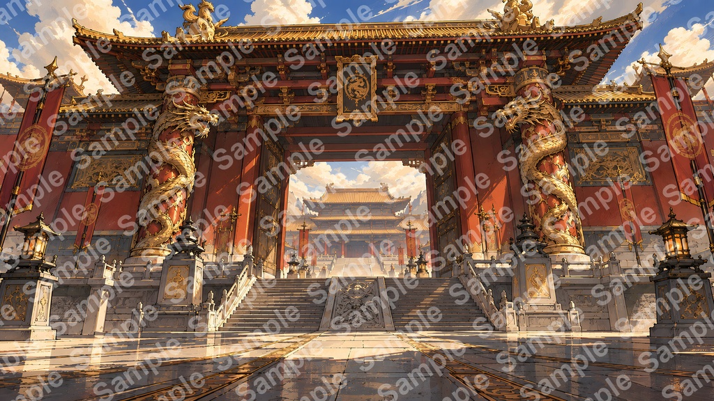 武侠ファンタジー背景パック
