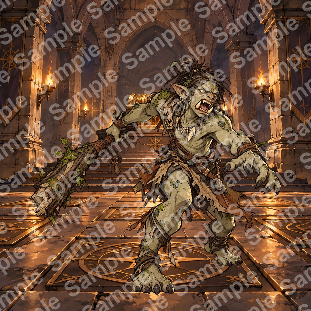 モンスター画像パック01(無料版)
