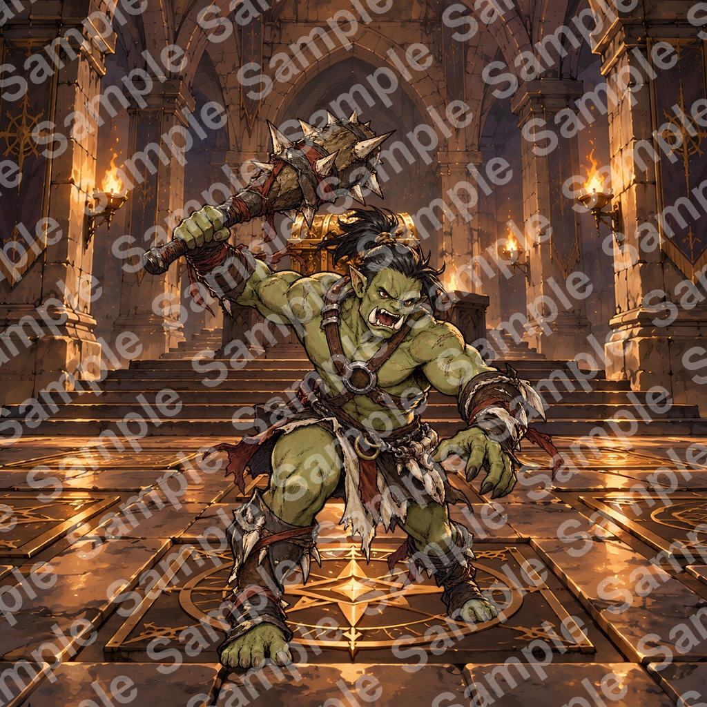 モンスター画像パック01(無料版)