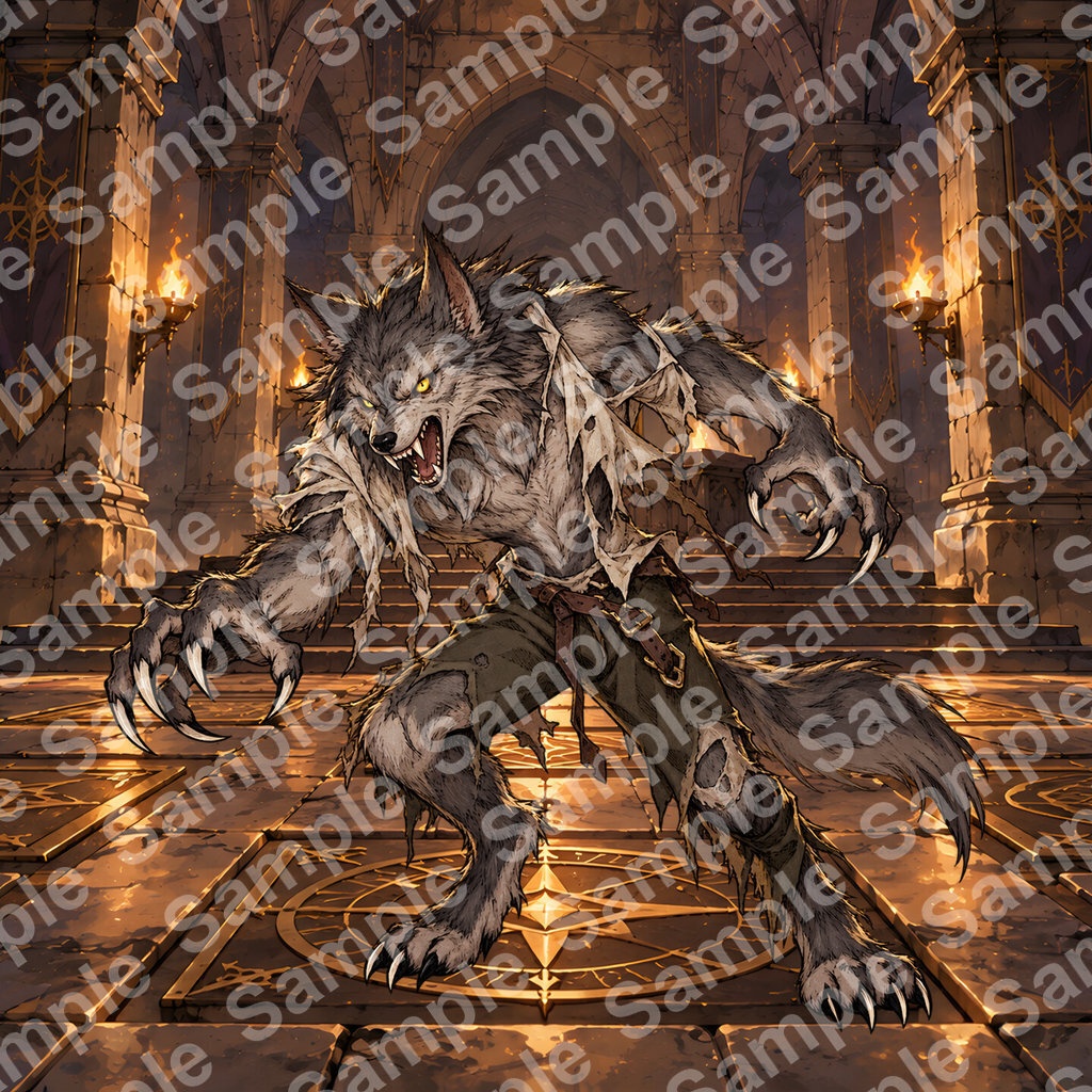 モンスター画像パック01(無料版)
