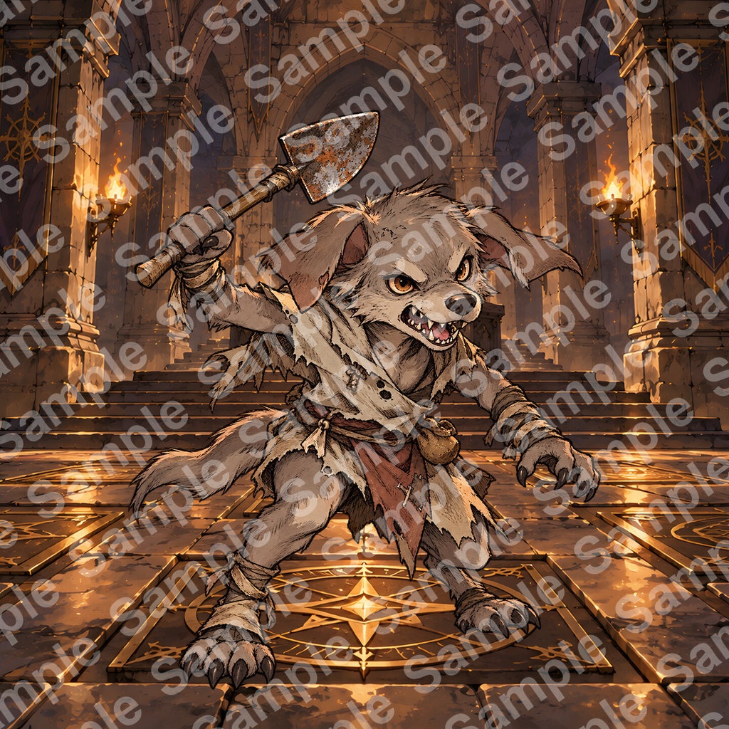 モンスター画像パック01(無料版)